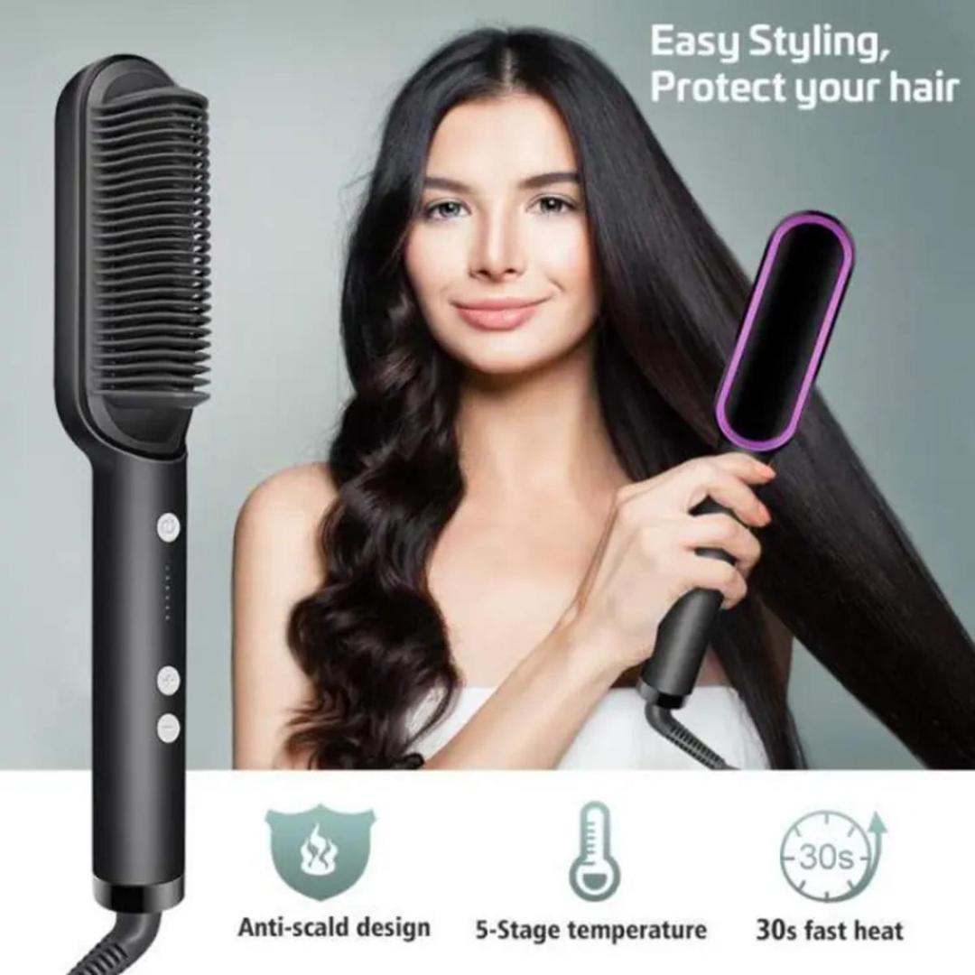 Professional  Electric Hair Straightener brush