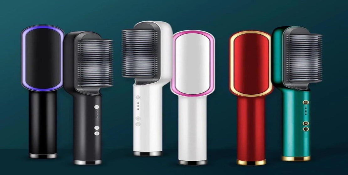 Professional  Electric Hair Straightener brush