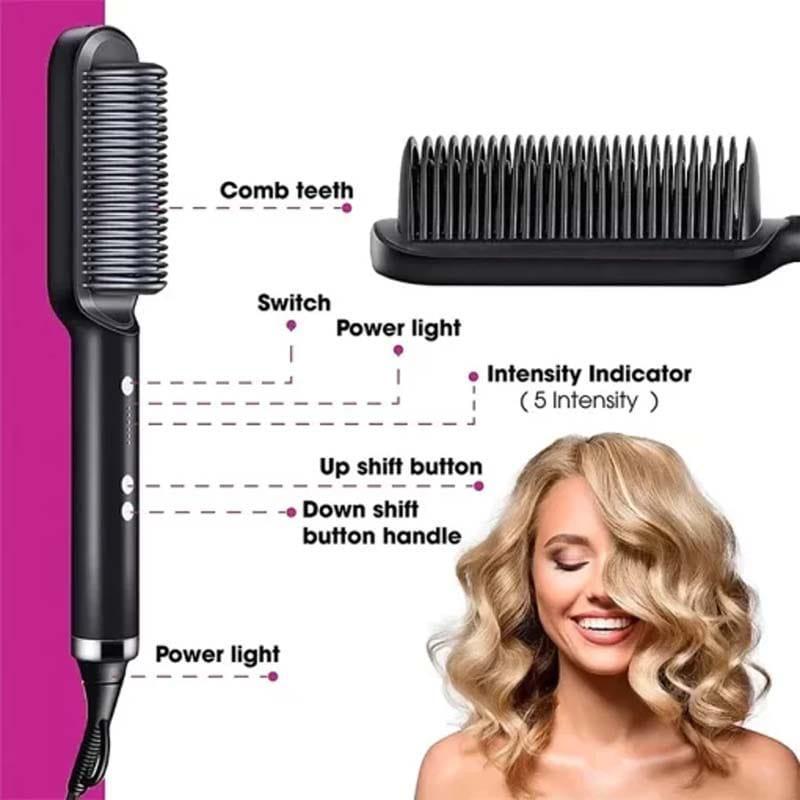 Professional  Electric Hair Straightener brush