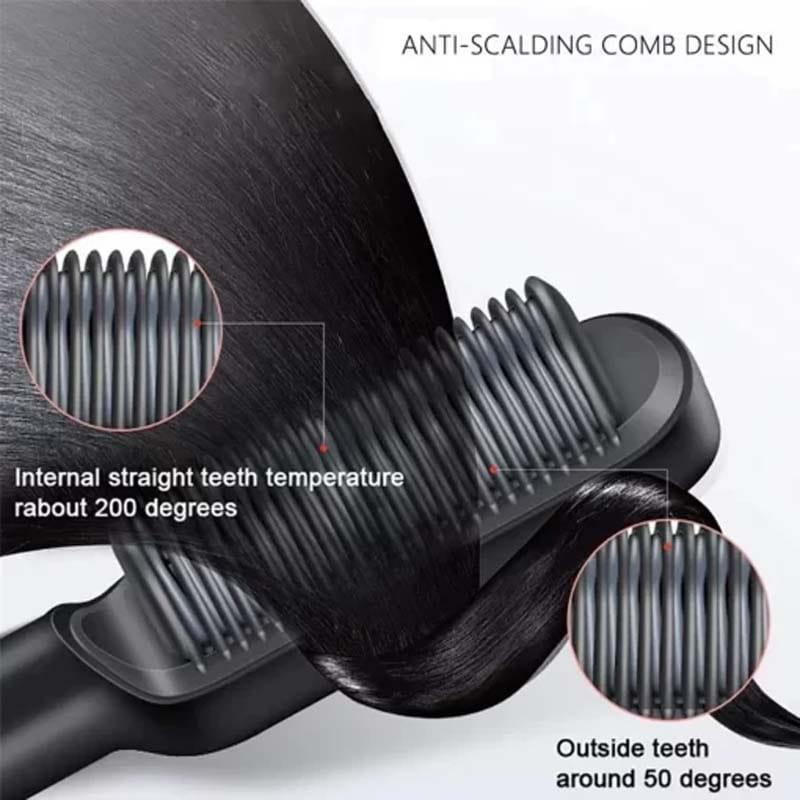 Professional  Electric Hair Straightener brush