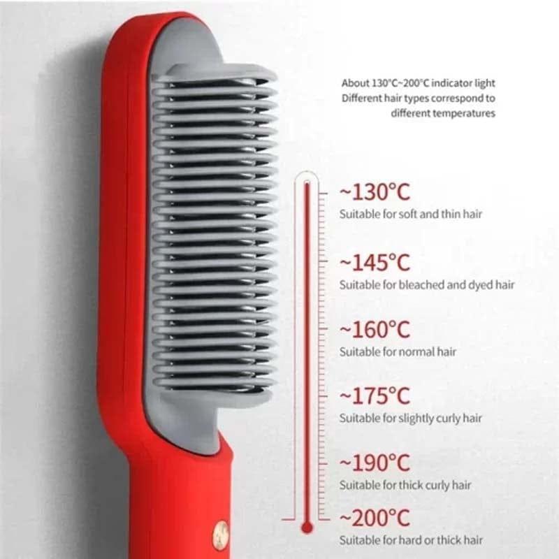Professional  Electric Hair Straightener brush
