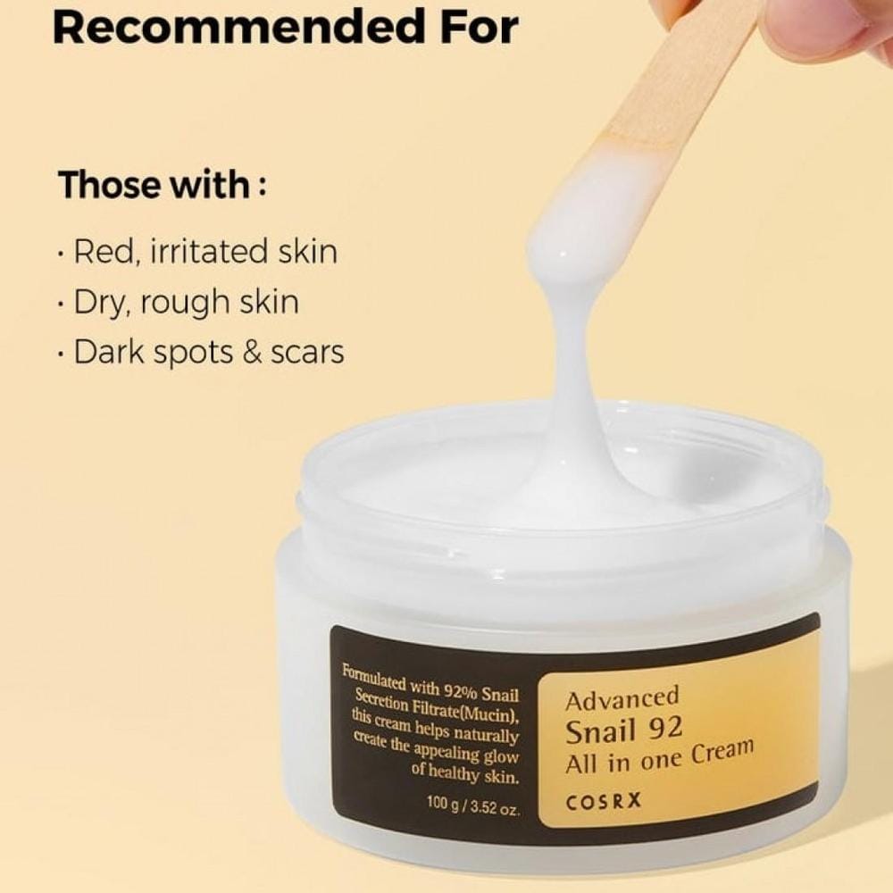 advanced snail cream 100ml anti-aging scar repair