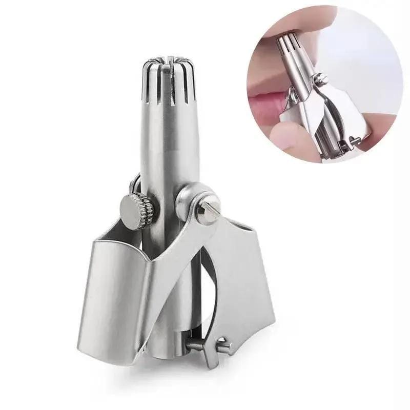 Cordless and battery free nose and ear hair trimmer for every one