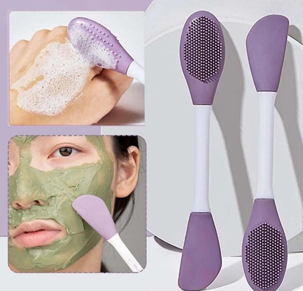 Multicolor silicone dead skin face Brush for Smooth Skin