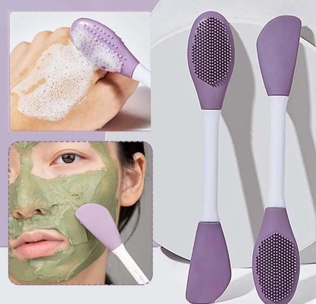 Multicolor silicone dead skin face Brush for Smooth Skin