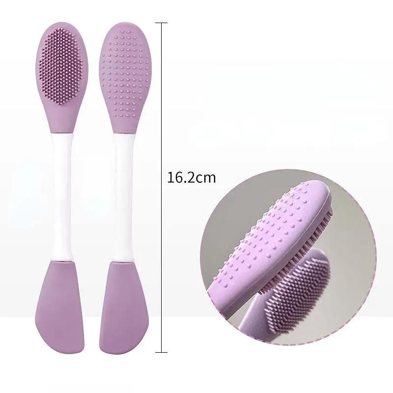 Multicolor silicone dead skin face Brush for Smooth Skin