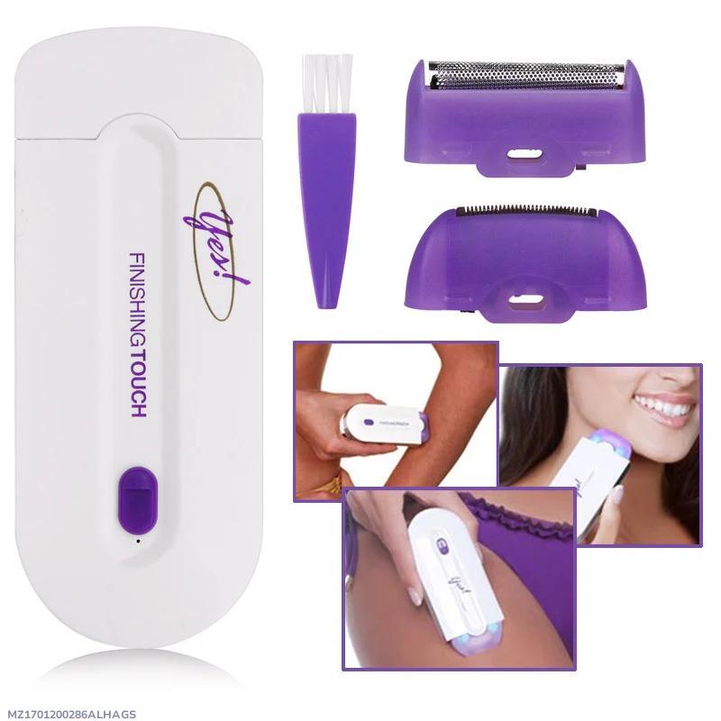Rechargeable Women's Hair Shaver Purple USB Rechargeable