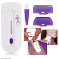 Rechargeable Women's Hair Shaver Purple USB Rechargeable