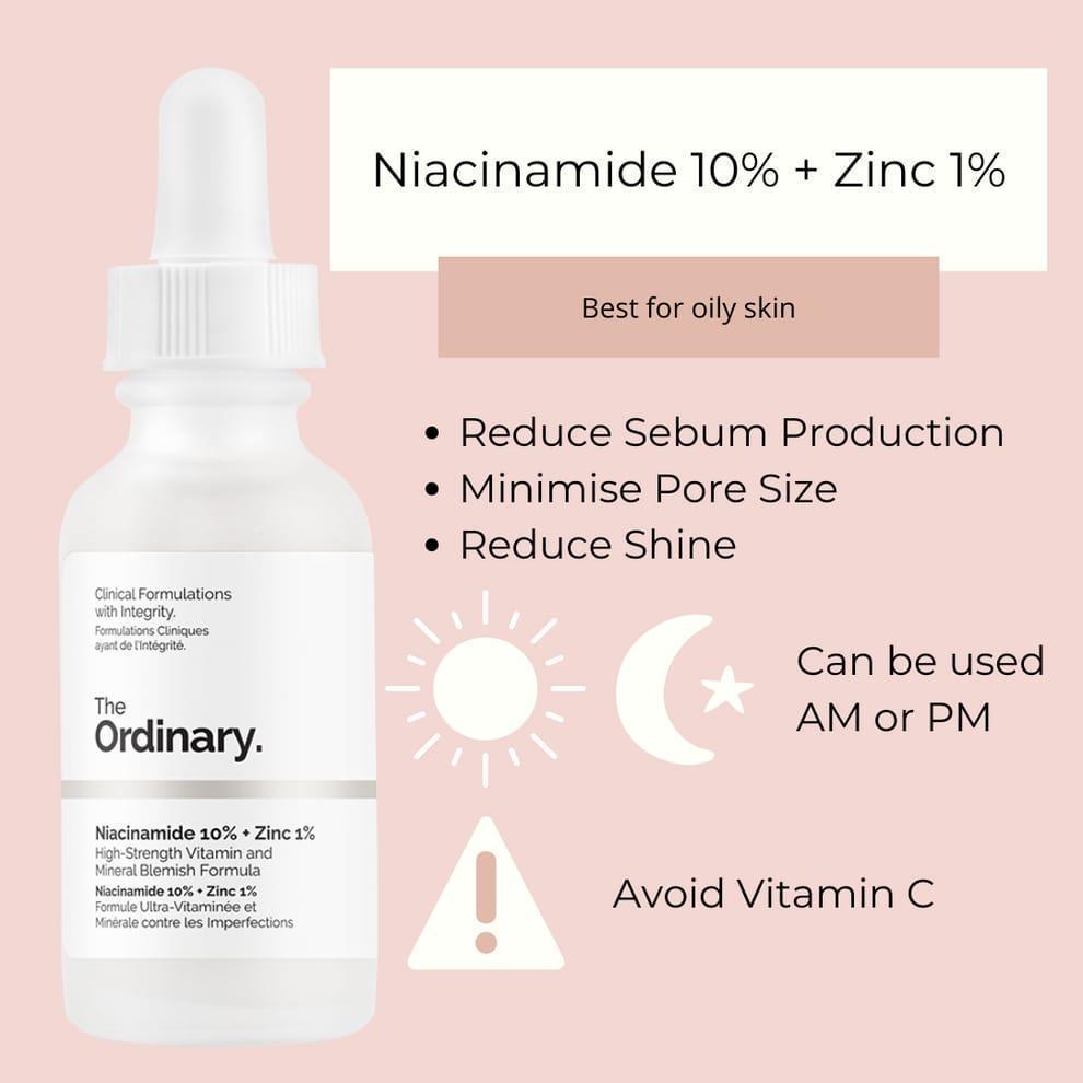 Niacinamide Serum For Brightening & Anti-Acne Skin Care